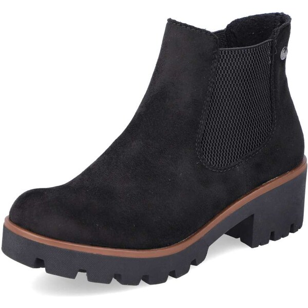 Dámska členková obuv RIEKER 79265-00 čierna W5 34910066