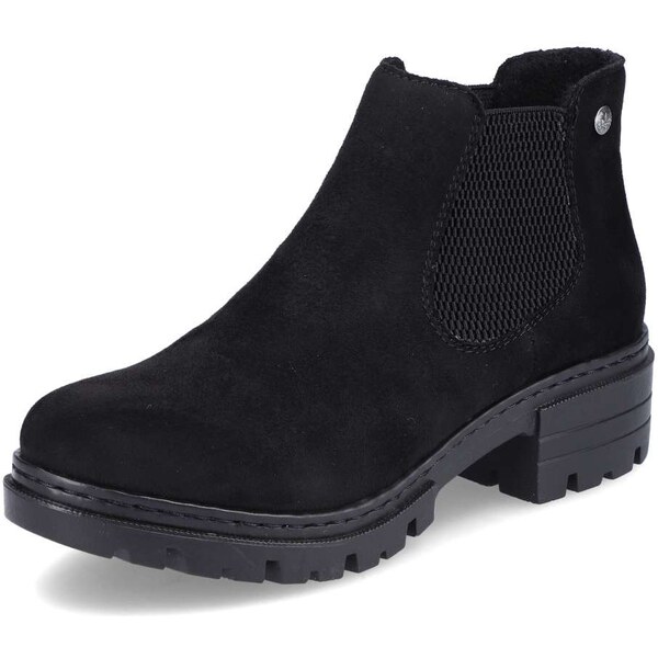 Dámska členková obuv RIEKER 76884-00 čierna W5 34503404