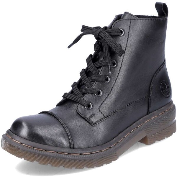 Dámska členková obuv RIEKER 78202-00 čierna W5 64354998