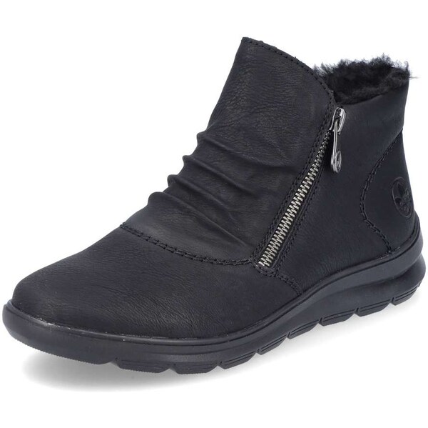 Dámska členková obuv RIEKER Z0051-01 čierna W5 44973177