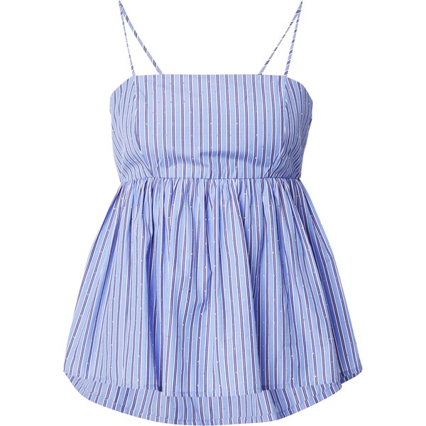 ONLY Top ONLALVA námornícka modrá / svetlomodrá / biela 64356813