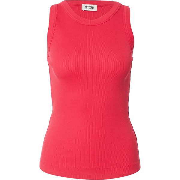 DRYKORN Vyšívaný top OLINA svetločervená 65483693