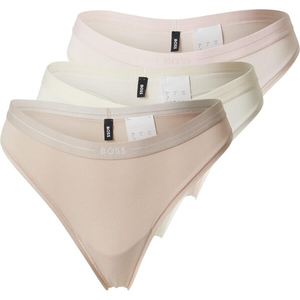 BOSS Tangá telová / svetlobéžová / ružová 64356923