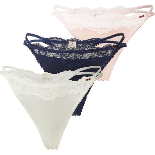 Dorina Tangá tmavomodrá / púdrová / biela 64547799