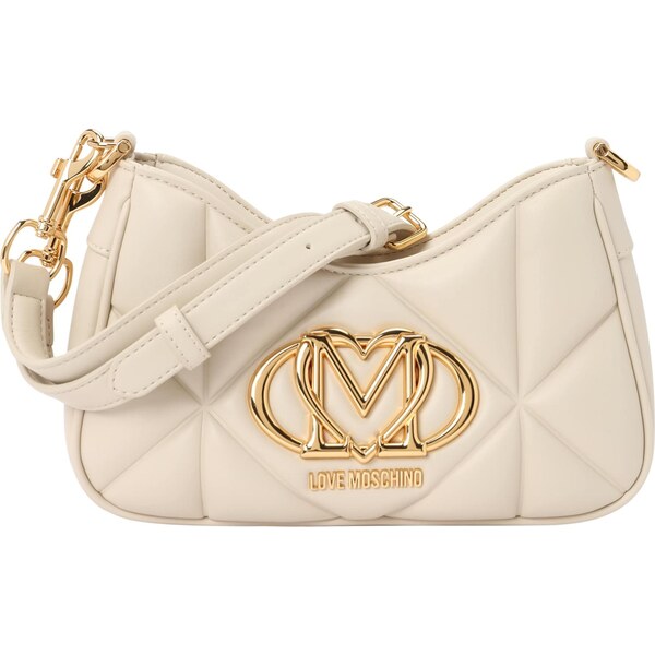 Love Moschino Kabelka na rameno slonová kosť 64801939