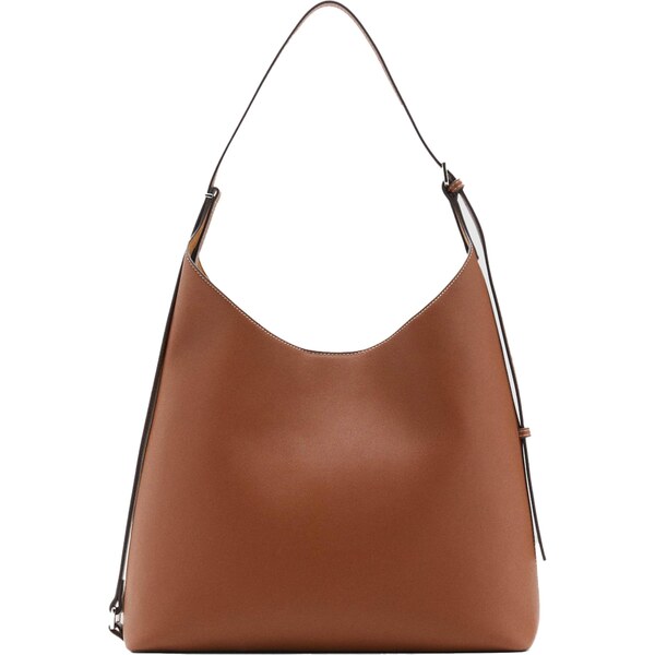 MANGO Kabelka na rameno Keops koňaková 64356796