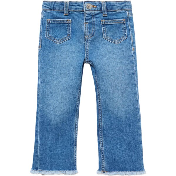MANGO KIDS Džínsy FLAREB modrá denim 64356816