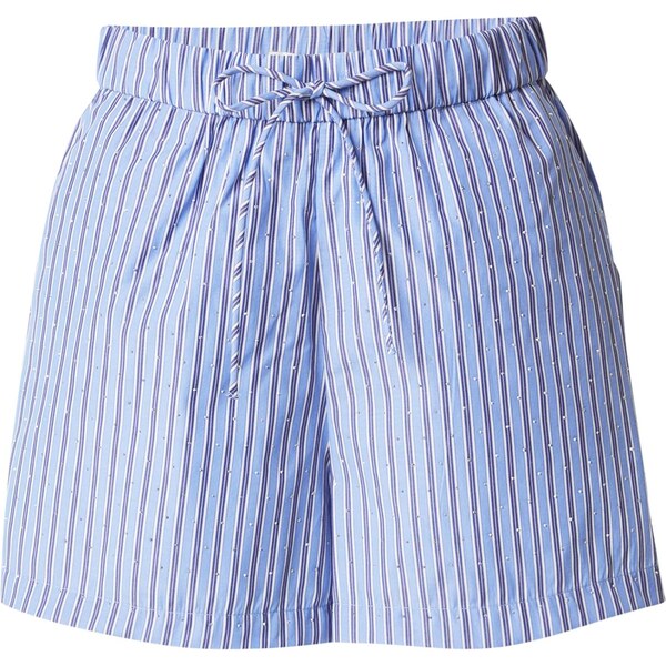 ONLY Nohavice ONLALVA indigo / svetlomodrá / biela 64488460