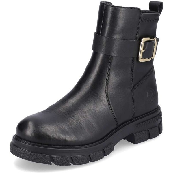 Dámska členková obuv RIEKER Z9174-00 čierna W5 46150245