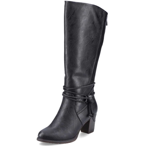 Dámske čižmy RIEKER 96059-00 čierna W5 15563825