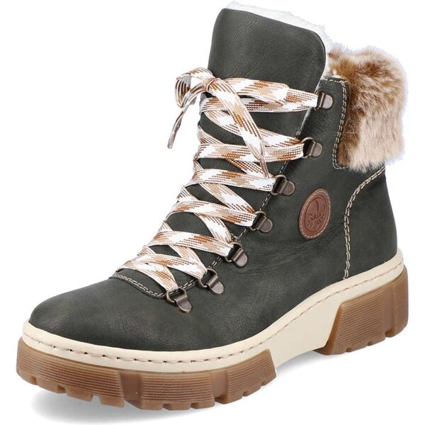 Dámska členková obuv RIEKER X8647-54 zelená W5 56147975