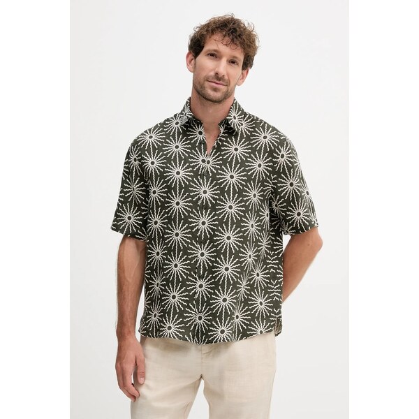 Ľanová košeľa Frescobol Carioca 64371263