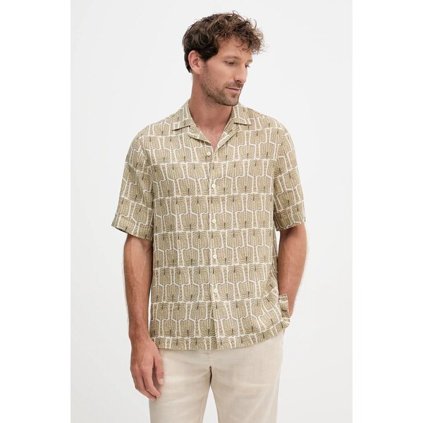 Ľanová košeľa Frescobol Carioca 64371352