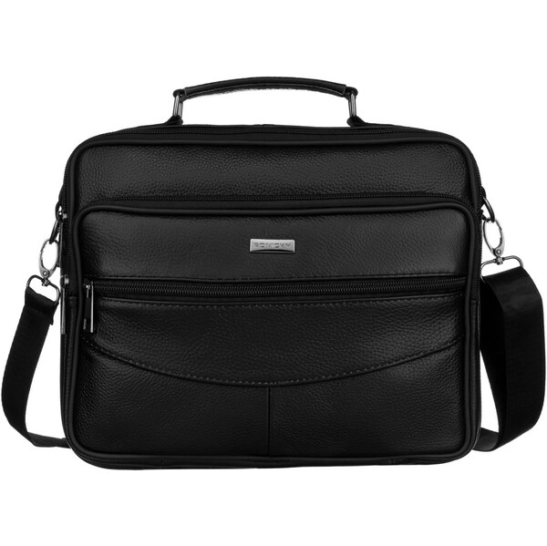 Pánska crossbody taška čierna - Rovicky Aurel čierna 67027061