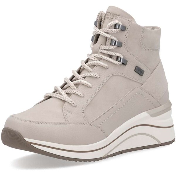 RIEKER Dámska členková obuv REMONTE D0T79-62 béžová W5 64375935