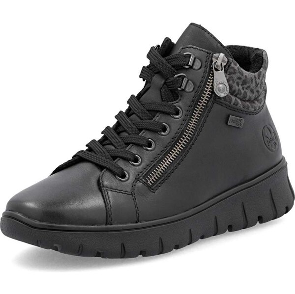 Dámska členková obuv RIEKER N1305-00 čierna W5 64375940