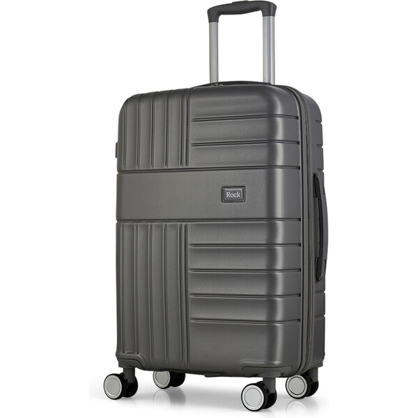 cestovný kufr ROCK Aspen TR-0282/3-M PP - charcoal 64732672