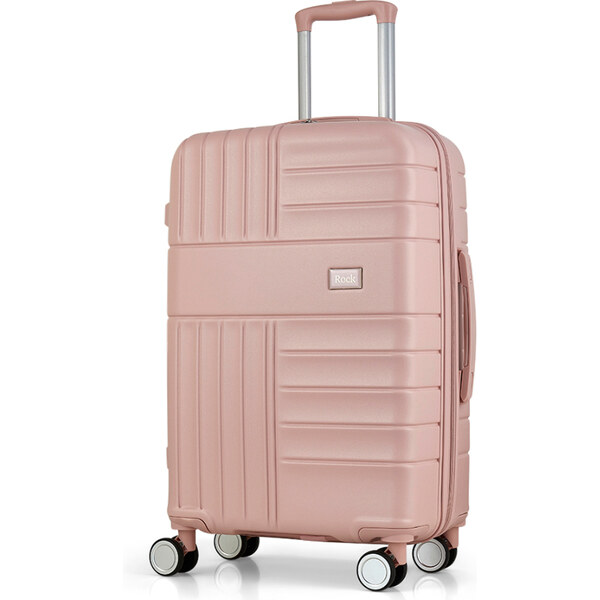 cestovný kufr ROCK Aspen TR-0282/3-M PP - růžová 64732675