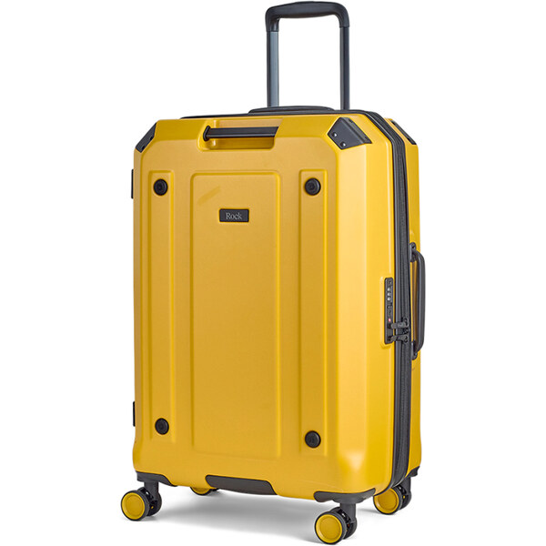 cestovný kufr ROCK Alpine TR-0288/3-M ABS/PC - žltá 64732713