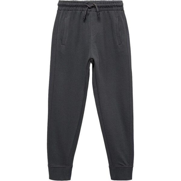 MANGO KIDS Nohavice FRANCIA antracitová 65292424