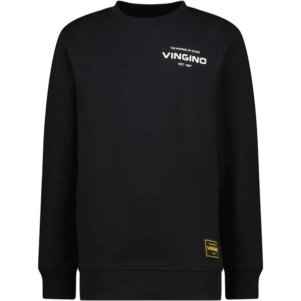 VINGINO Mikina čierna / biela 64465698