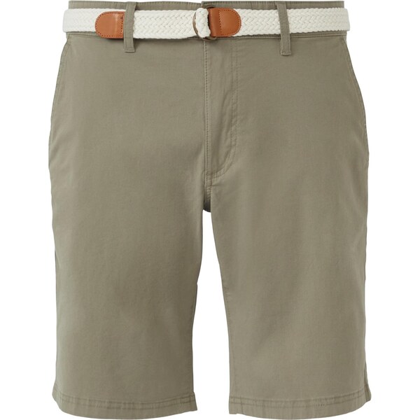 s.Oliver Chino nohavice koňaková / kaki / biela 64382933