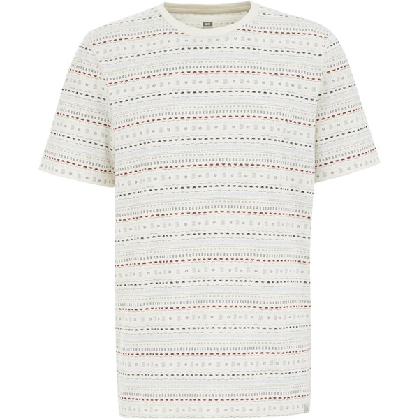 WE Fashion Tričko nebielená / prírodná biela 64383018