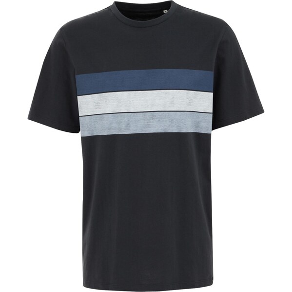 WE Fashion Tričko tmavomodrá / svetlomodrá / tmavomodrá / biela 64383020