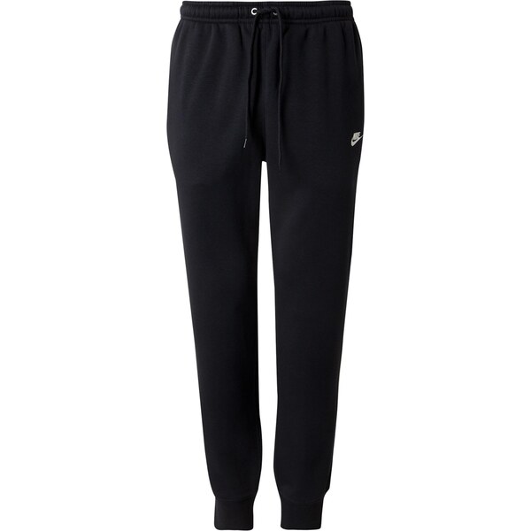 Nike Sportswear Nohavice Club čierna / biela 64383165