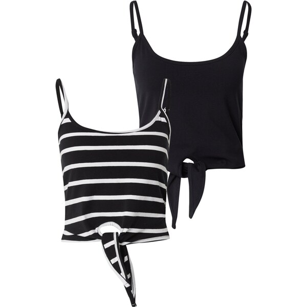 ABOUT YOU Top Nina čierna / biela 66008410