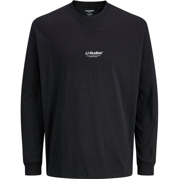 JACK & JONES Tričko JJESoho čierna / biela 64390038