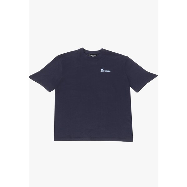 Dropsize Tričko Hustle Hard námornícka modrá / svetlomodrá 64389996