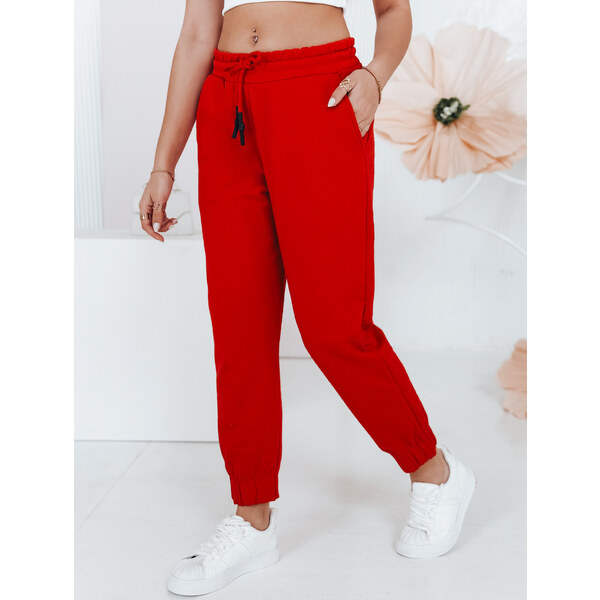 BASIC Oranžové dámske tepláky MADMAX UY1428 42191166