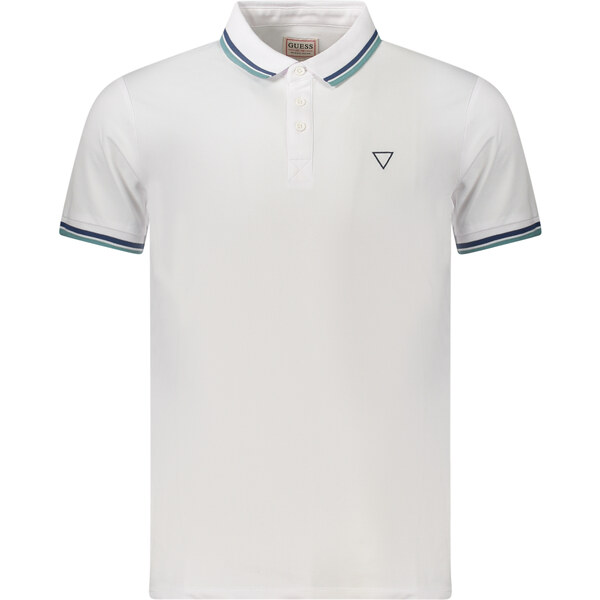 Biele pánske polo tričko GUESS JEANS 64703227