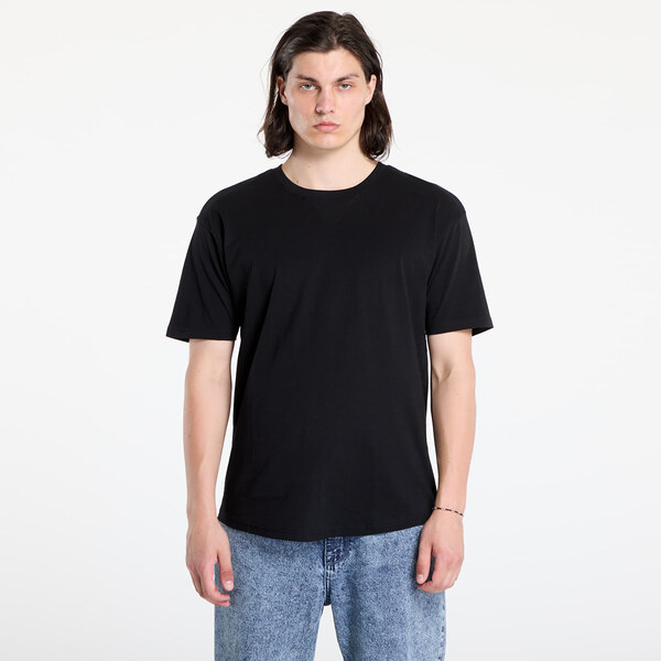 Tričko Urban Classics Organic Cotton Curved Oversized Tee 2-Pack Black 47098093