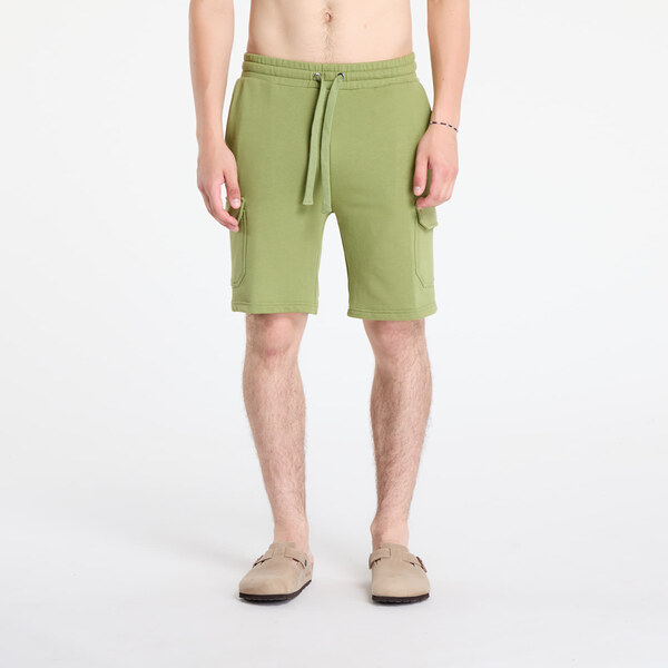 Šortky Urban Classics Organic Cargo Sweatshorts Green XL 47097999