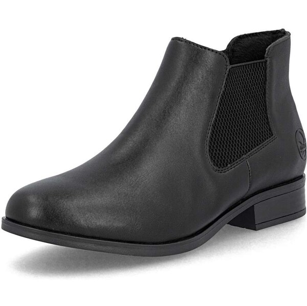 Dámska členková obuv RIEKER 77050-00 čierna W5 64395679