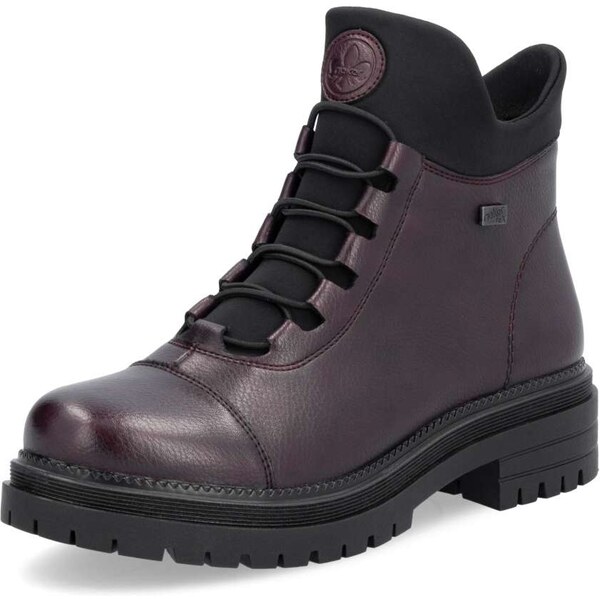 Dámska členková obuv RIEKER Y3163-35 červená W5 64395681