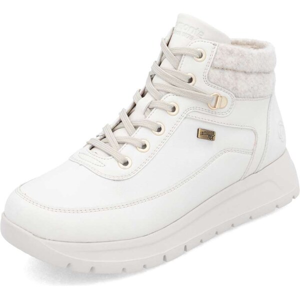 RIEKER Dámska členková obuv REMONTE D2V71-80 biela W5 64396038