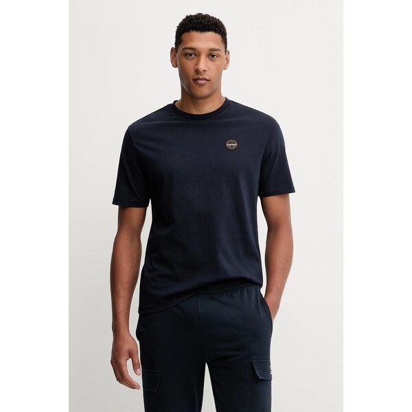 Bavlnené tričko Napapijri S-Badge 64396582