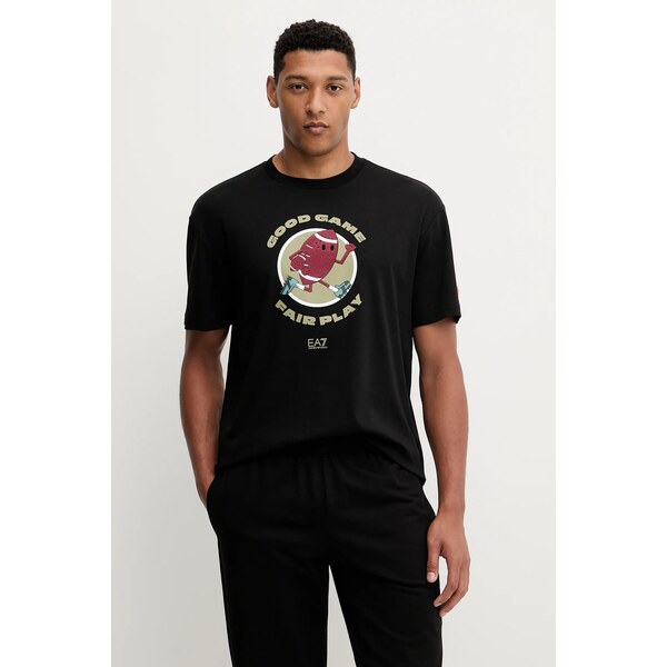 Bavlnené tričko EA7 Emporio Armani 64396580