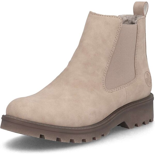 Dámska členková obuv RIEKER 73250-61 béžová W5 64396262