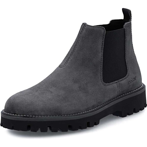 Pánska členková obuv RIEKER 30453-45 sivá W5 64396266