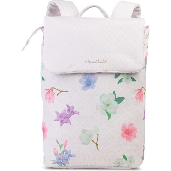 Bench Frida Kahlo batoh - Beige flowers 64732610