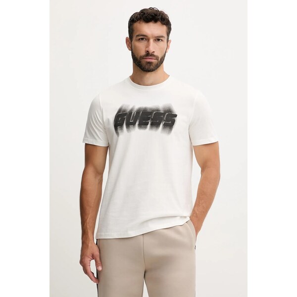 Bavlnené tričko Guess ASCANIO 64402662