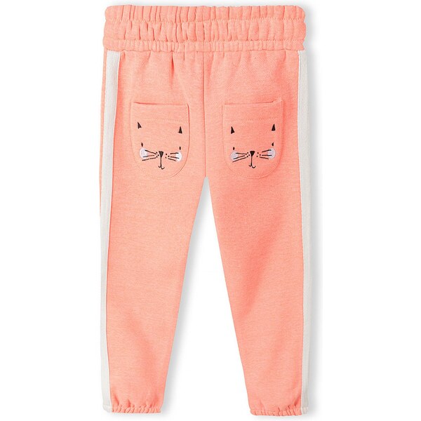 MINOTI Nohavice staroružová / čierna / biela 54337226