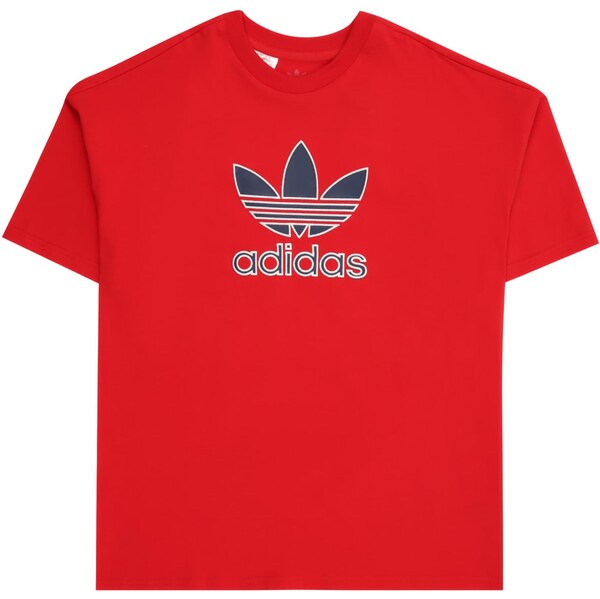 ADIDAS ORIGINALS Tričko Trefoil námornícka modrá / červená / biela 63982781