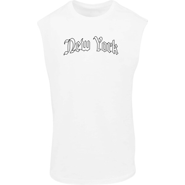 Mister Tee Tričko New York čierna / biela 65873638