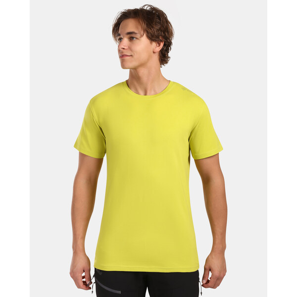 Pánske bavlnené tričko Kilpi PROMO-M svetlo zelená 64404533