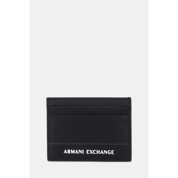 Kožené puzdro na karty Armani Exchange 64404801